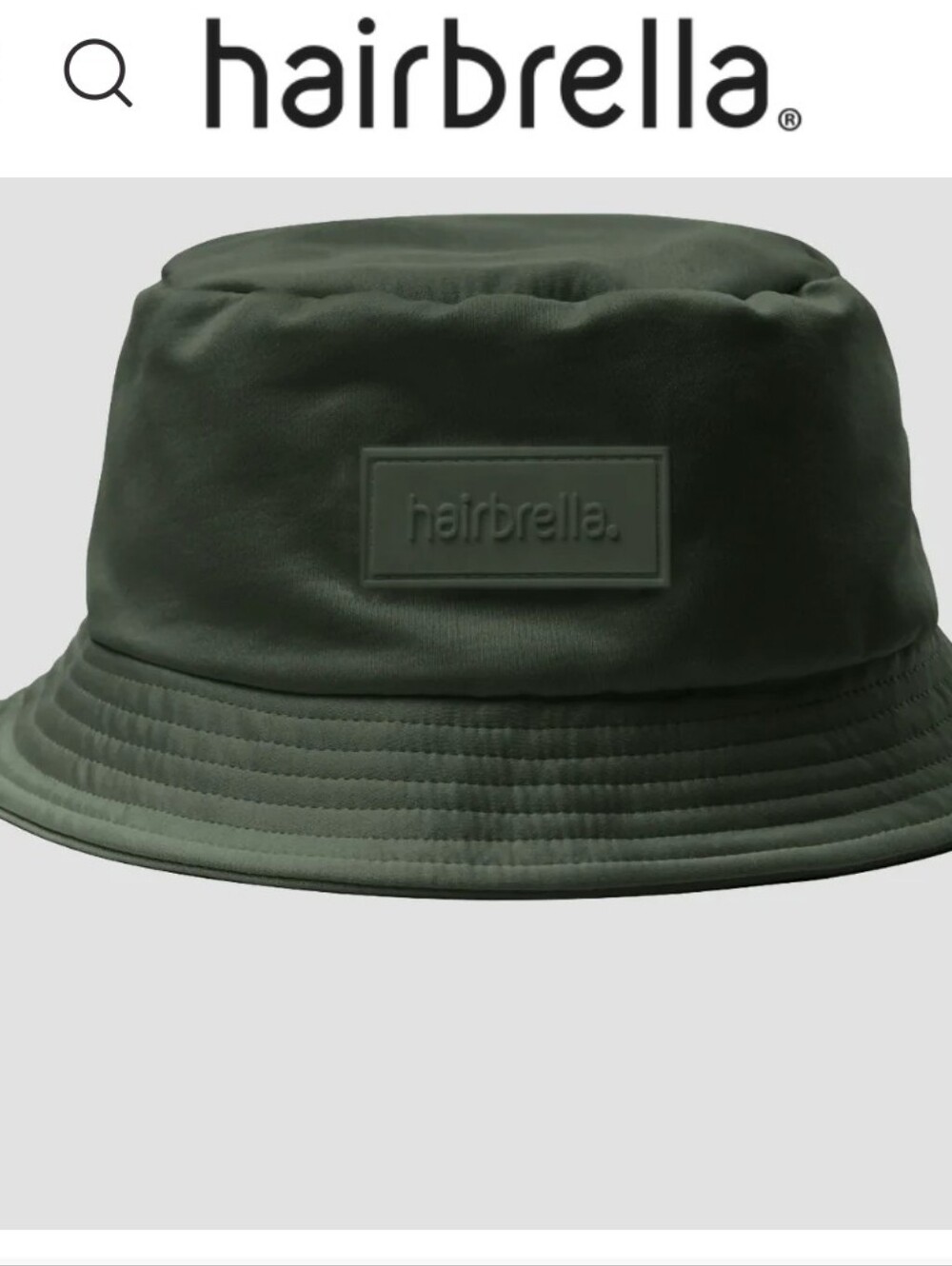 Hairbrella Waterproof Satin Lined Bucket Hat